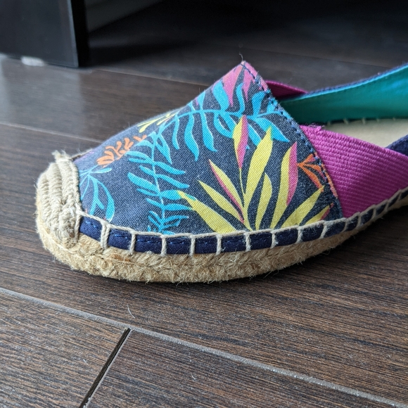 Sperry Katama Cape Espadrille Slip-Ons in Blue Seaweed - Picture 7 of 9